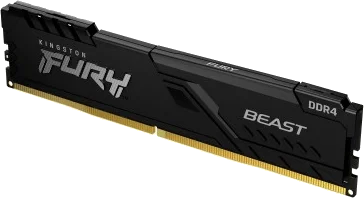 RAM gaming barata 16gb kingston fury beast ddr4 3200mhz