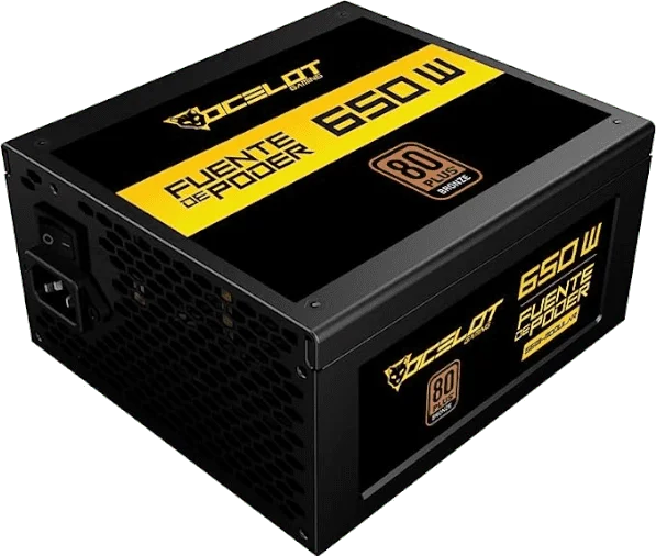 fuente gaming barata ocelot 630w modular 80 bronze plus
